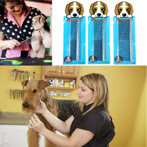 Pet гребешок для ухода за шерстью собак для ухода гребень для лохматых собак Парикмахерская Уход