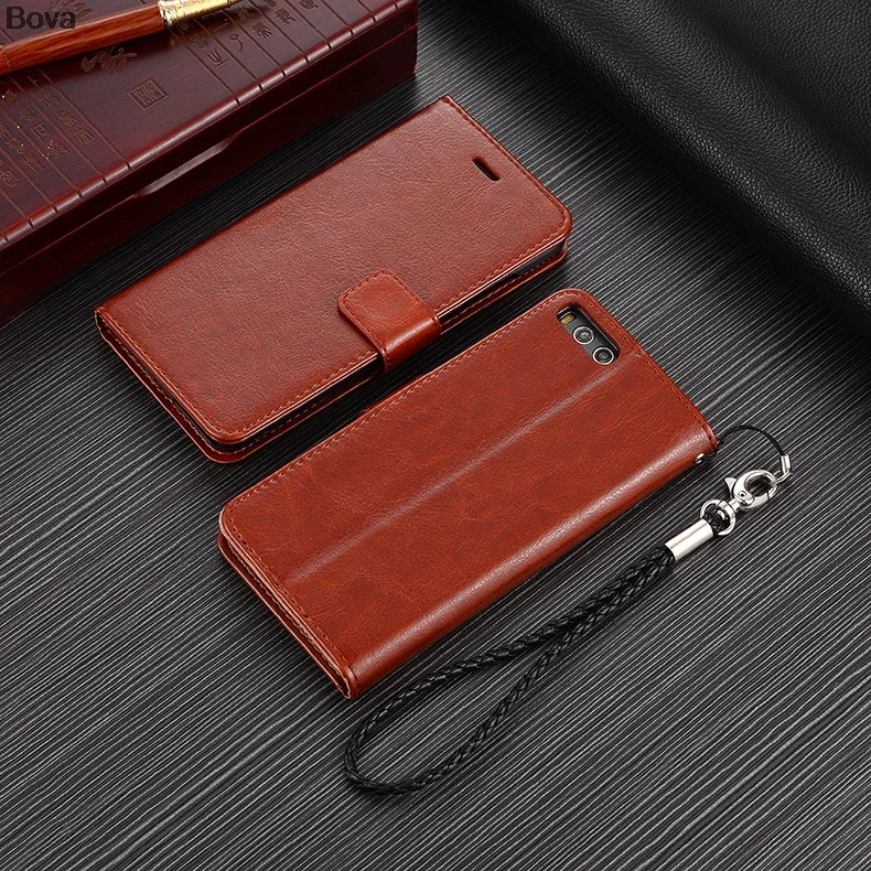 Кожаный флип чехол в стиле ретро для Xiaomi Mi6 M6 Mi 6 защитный слоты денег магнитная