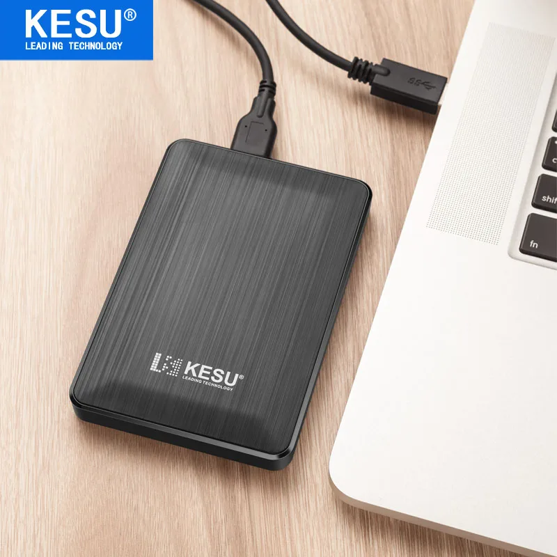 Кесу Портативный Внешние жесткие диски для ноутбуков USB3.0 HDD 120G 160G 320G 500G 1 ТБ 2 ТБ хранения беспроводного доступа в Интернет для ПК и Mac, планшеты, Xbox, PS4, ТВ коробка