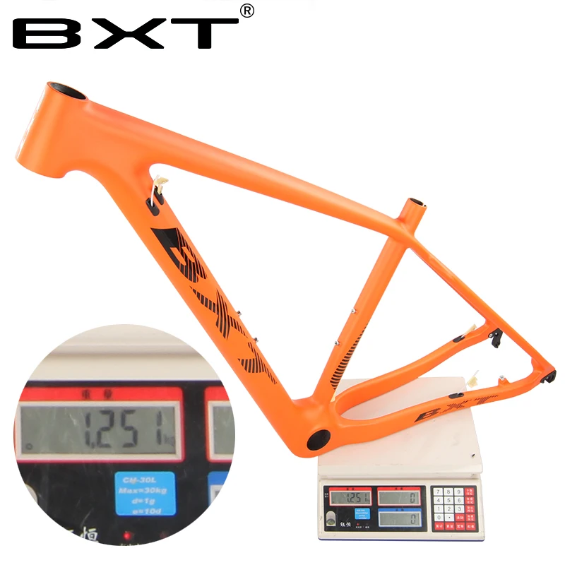 BXT карбоновая рама 29er китайский Передняя Велосипедная вилка рамы T800 углерода
