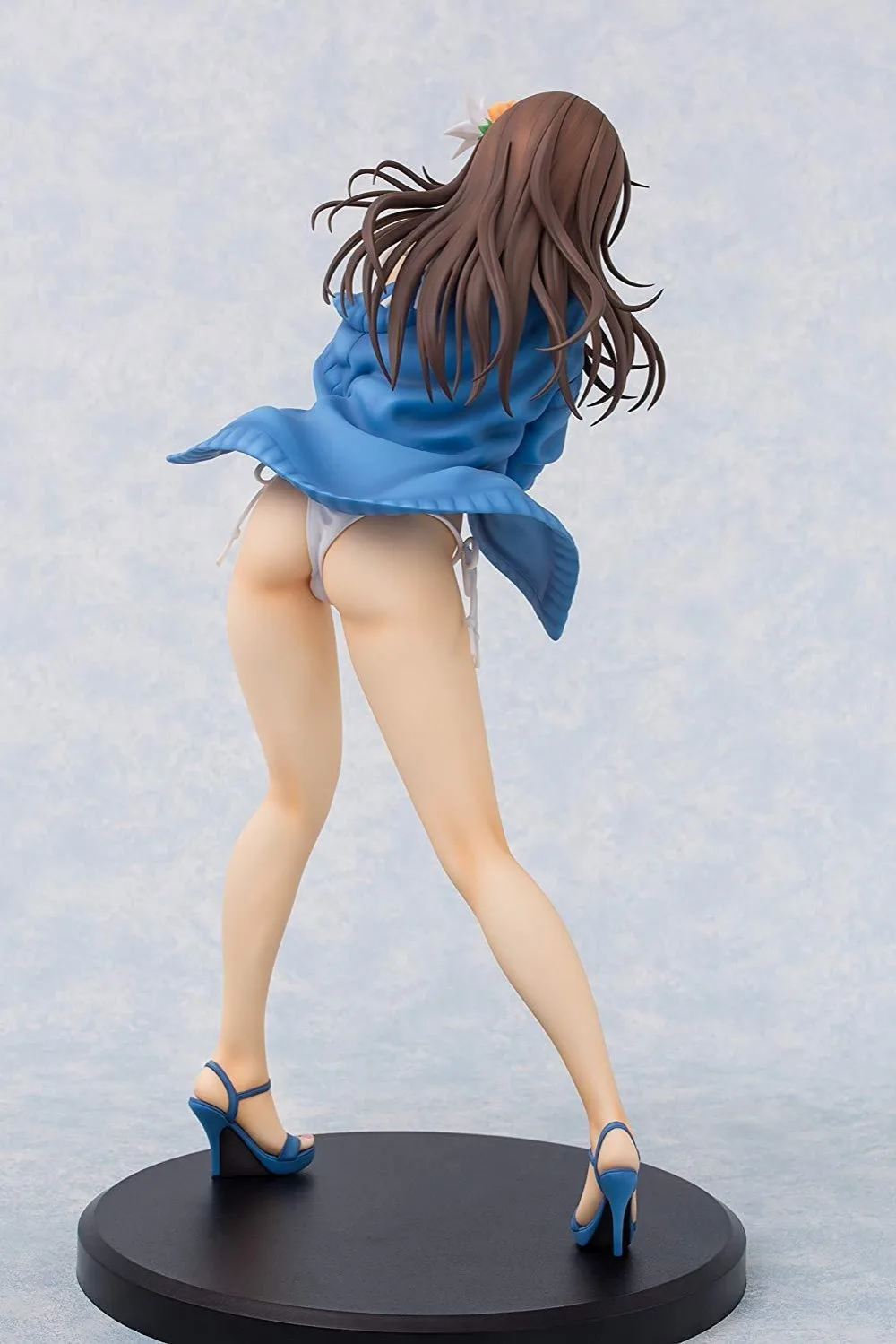 

Sexy Adult Doll Anime Kuro-fune Raisyu Girl! Cover Illustration Iraha Kurone Painted PVC Action Figure Collectible Model Toys