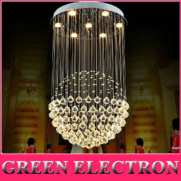 Светодиодный ная светодиодная хрустальная люстра для гостиной и спальни