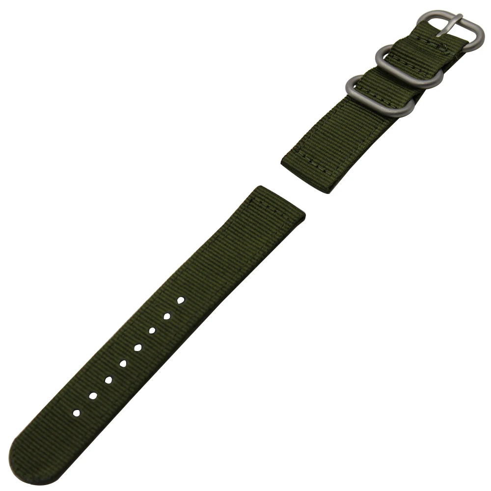 22 мм Натуральная нейлоновая лента для Asus ZenWatch 1 2 мужчин WI500Q WI502Q LG G Watch W100 R W110 Urbane W150