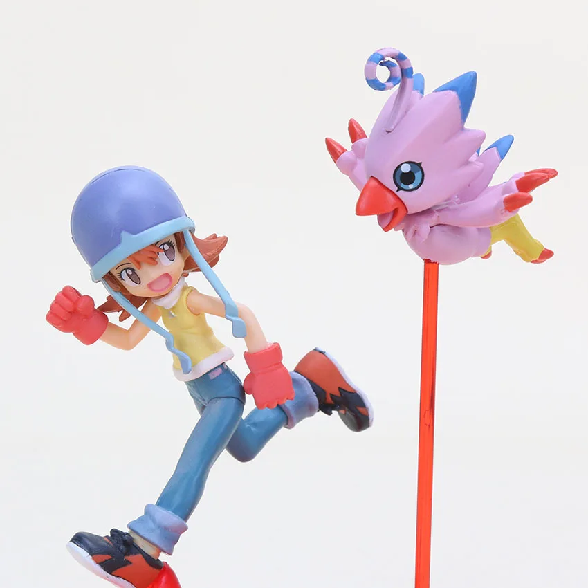 6 pz/набор Digitale Digimon Figura ишида Ямато TAICHI Agumon ПВХ фигурка Digimon Gabumon Коллекционная модель игрушки куклы 11 см