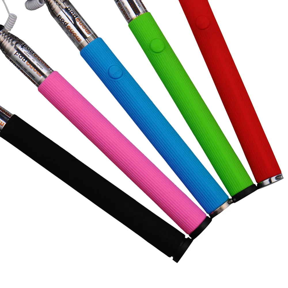 Универсальная Проводная селфи палка монопод для IOS Android смартфонов ручной