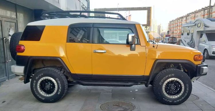 Пластиковый внешний козырек для Toyota FJ Cruiser 2007 2019 тенты на окна защита от солнца и