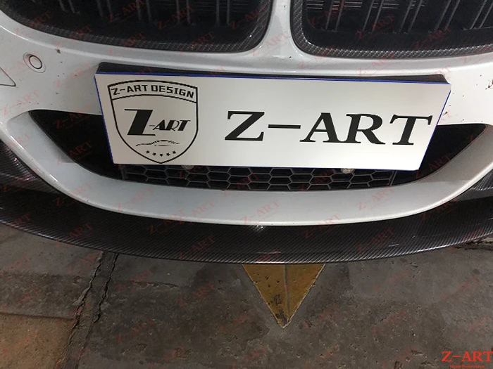 Z ART производительность углеродное волокно передняя губа ДЛЯ BMW F30 3 серии 2013 2018 M