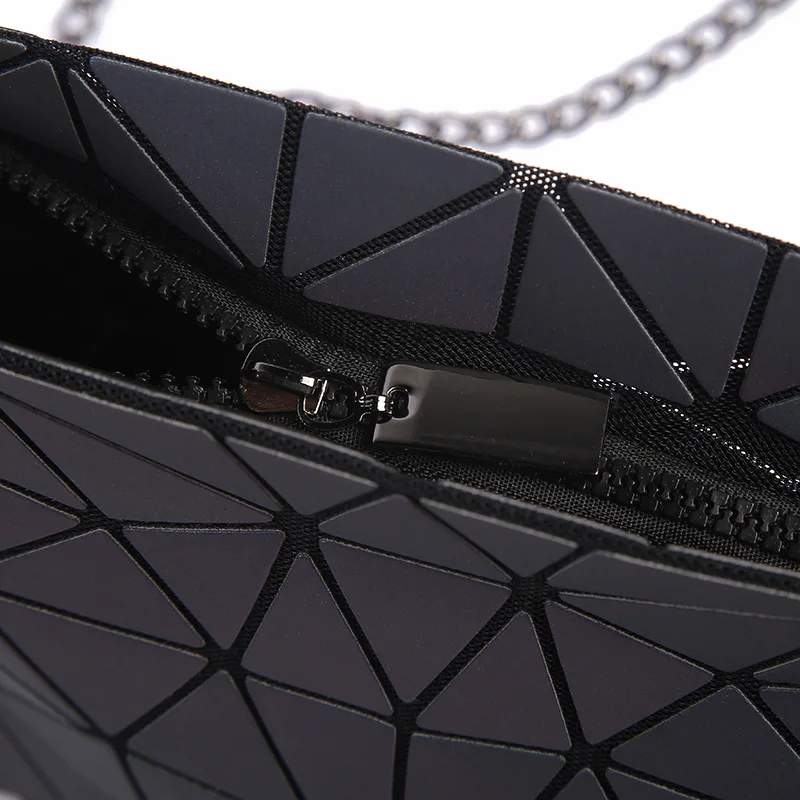 DISCOUNTS Luminous bag Women Geometric handbag female luxury clutch chain shoulder geometry Free Shipping | Багаж и сумки