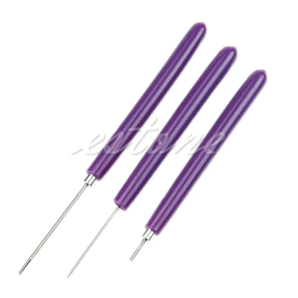 3 шт./компл. инструменты для квиллинга бумаги оригами DIY-2 различные иглы и 1
