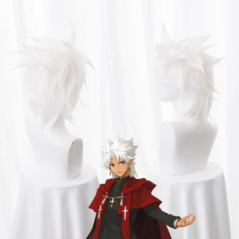 Парик для косплея аниме Fate/Apocrypha Amakusa Shirou Tokisada костюма судьбы великолепного