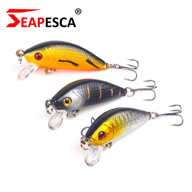 SEAPESCA 50mm 4 2g воблеры Crank искусственная наживка жесткая приманка для рыбалки