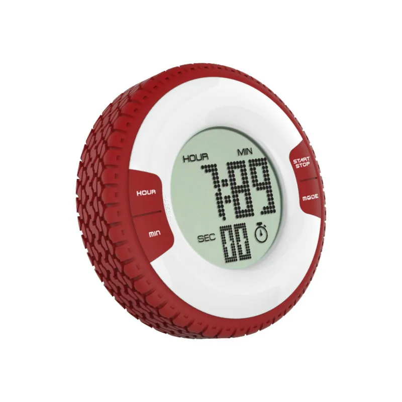 Tire Timer Alarm Clock Digital Display Circular Electronic | Дом и сад