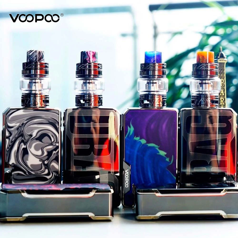 Новейший комплект из платины VOOPOO DRAG 2 с емкостью 5 мл Uforce T2 максимальным выходом 177