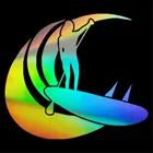 Стоячая весельная доска для девочек, фотообои для автомобиля, наклейка для автомобиля, ноутбука, автомобиля, грузовика