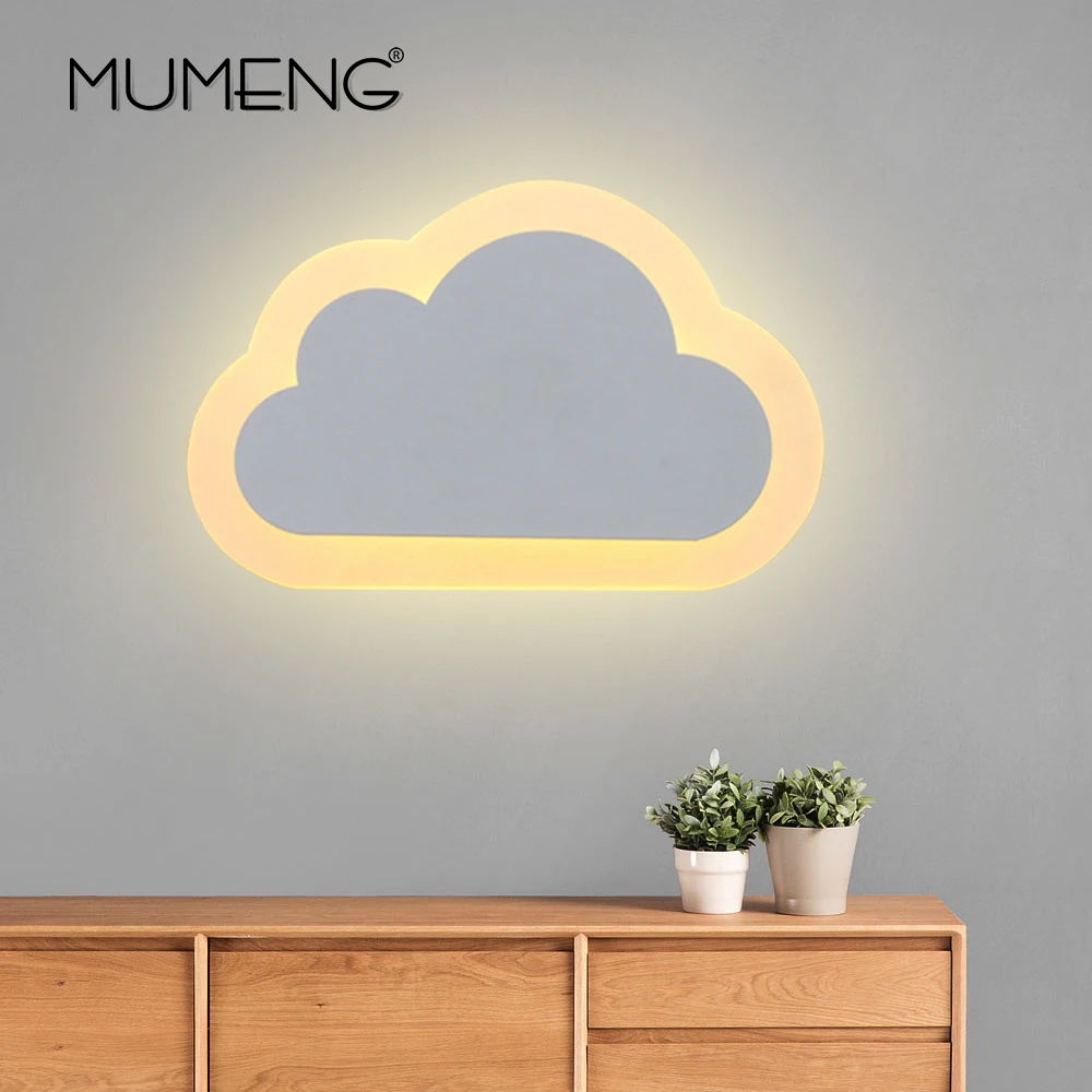 MUMENG современный дизайн светодиодный настенный светильник акриловый