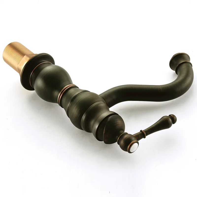 Бесплатная доставка Классический Медный смеситель для ванной комнаты