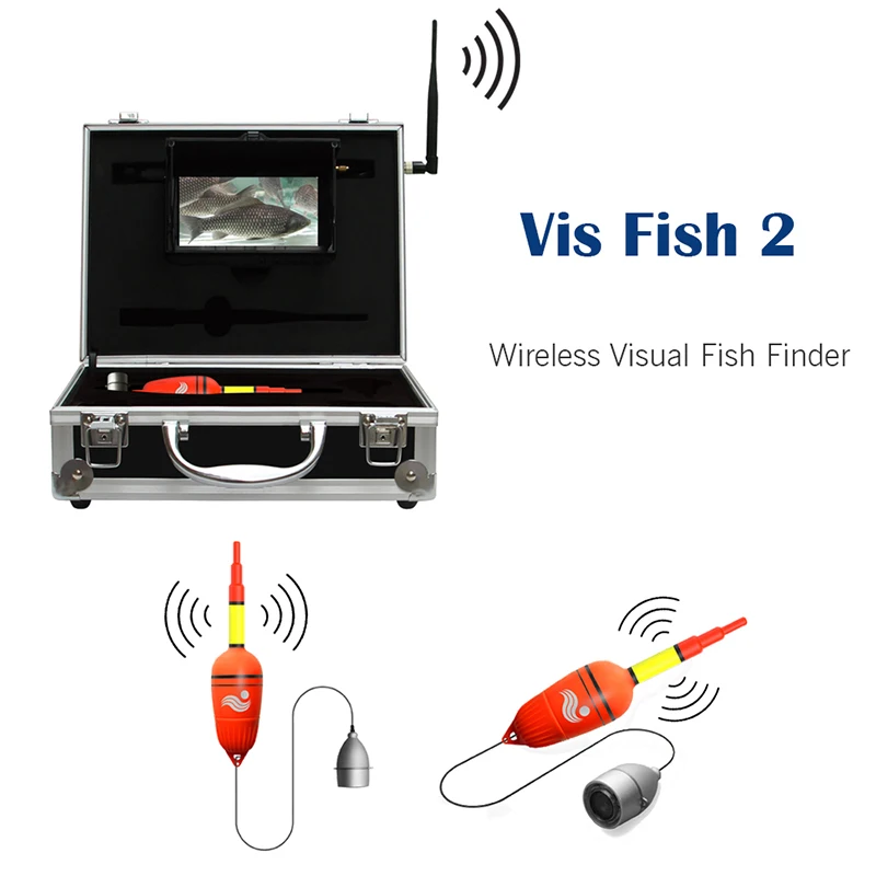 1.2 ГГц Беспроводной получения 30 м междугородние подводный Рыболокаторы Камера