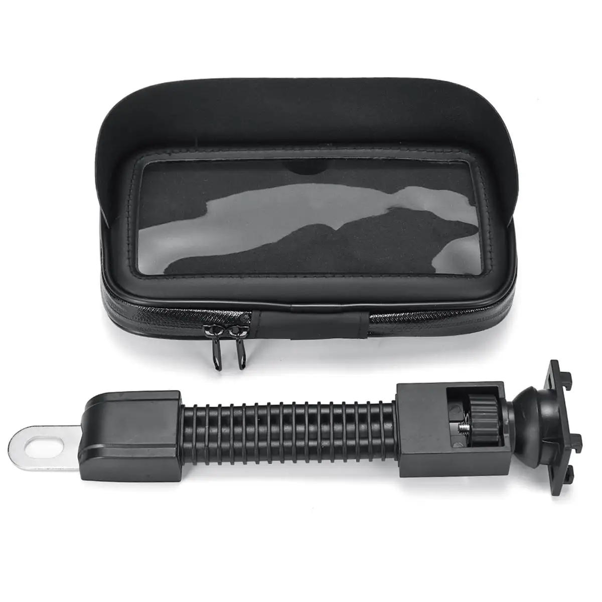 5.5 inch Rearview 4,7/5,5/6,3 дюймов Водонепроницаемый держатель для телефона на руль мотоцикла солнцезащитный козырек для мобильного телефона держатель для gps крепление для велосипеда чехол защитная сумка - Цвет: 5.5 inch Rearview