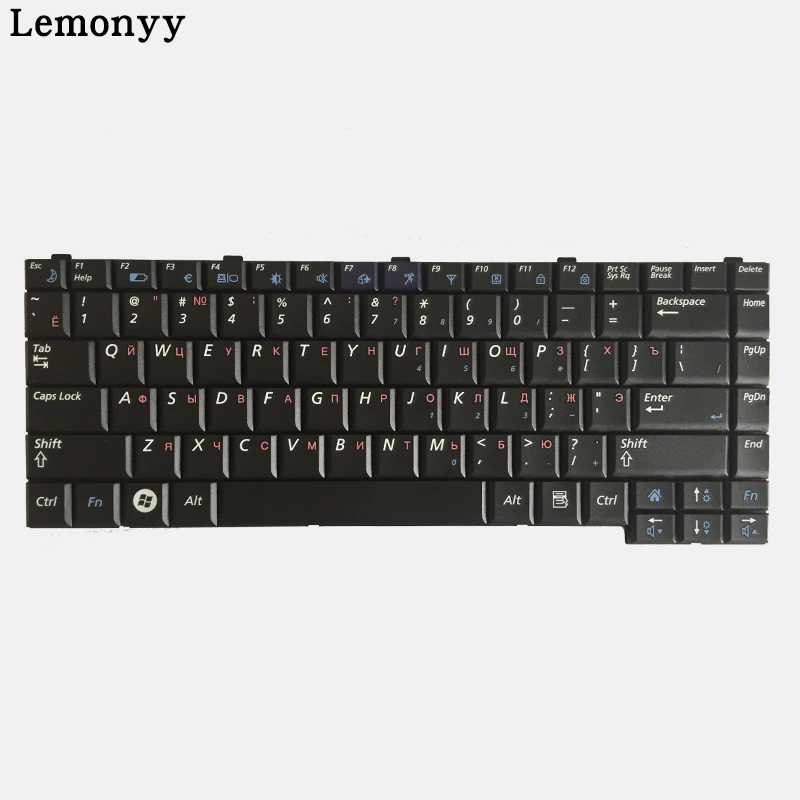 Новая клавиатура для ноутбука samsung Q308 Q310 русская клавиатура черная