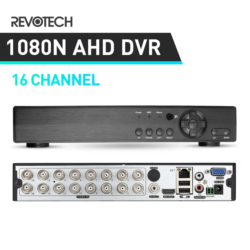 5 в 1 Hybird DVR 1080N 16 канальный AHD видеорегистратор H.264 1080P NVR для CCTV камеры и IP камеры|nvr