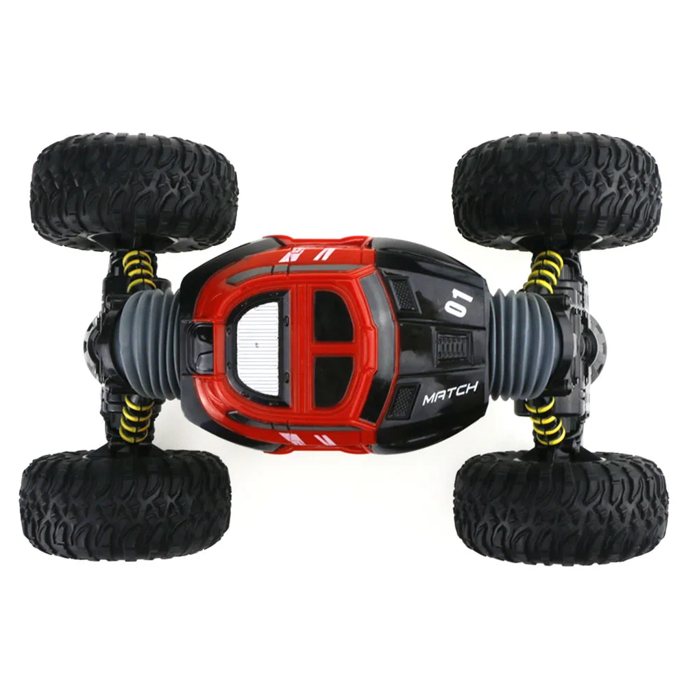 Горячее предложение! Распродажа! Четыре колеса привод 4WD RC автомобиль альпинист грузовик игрушка гусеничный перезаряжаемый двухсторонний трюк внедорожник 2,4 г трансформирует