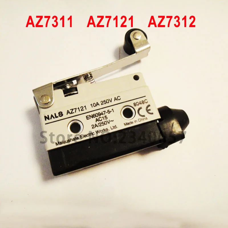 Микроконцевой переключатель AZ7311 AZ7121 AZ7312 дорожный 10A 250VAC Обустройство дома