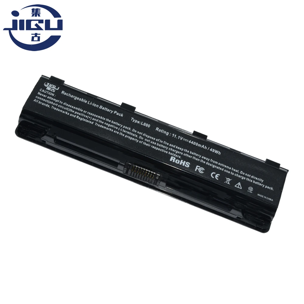 Аккумулятор JIGU для ноутбука Toshiba PA5108U 1BRS PABAS261 PA5024U C50 A 13P C50D PABAS259 PA5023U PABAS260|battery for