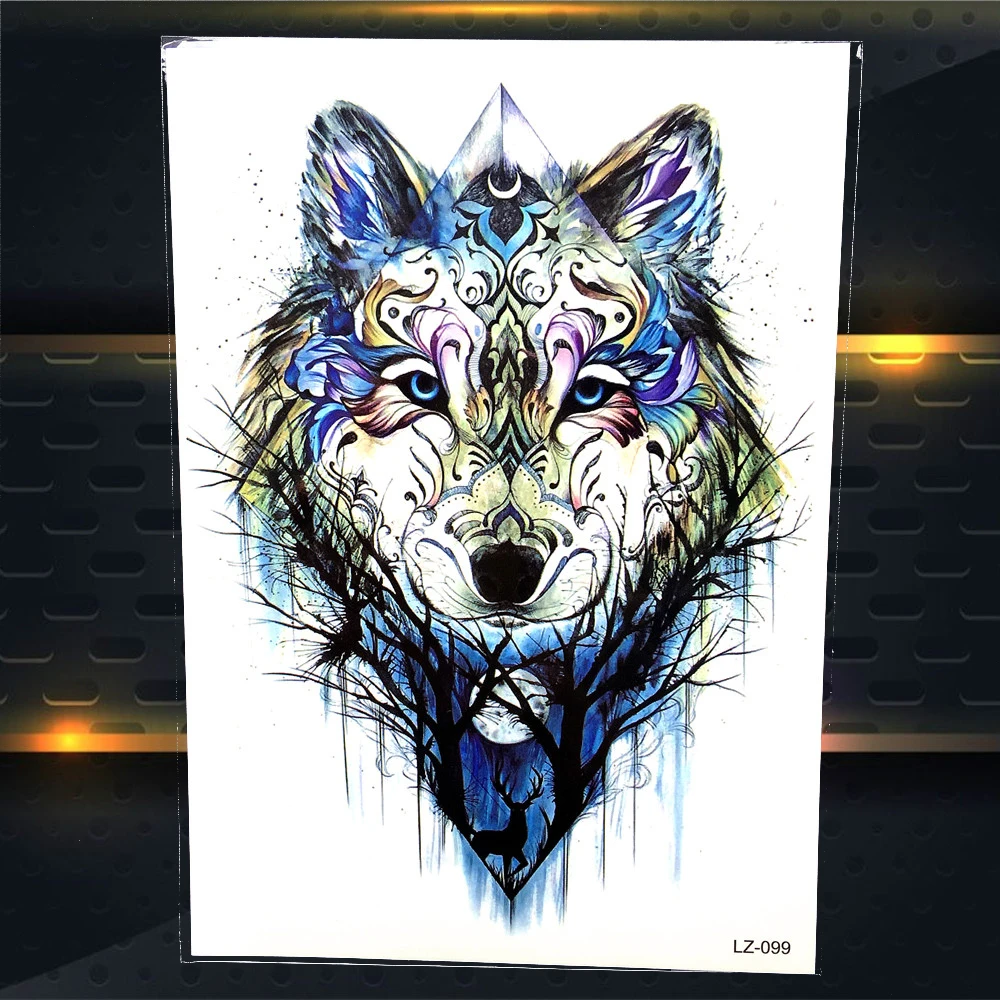 25 стильных панк-наклеек для женщин временная татуировка-бандита