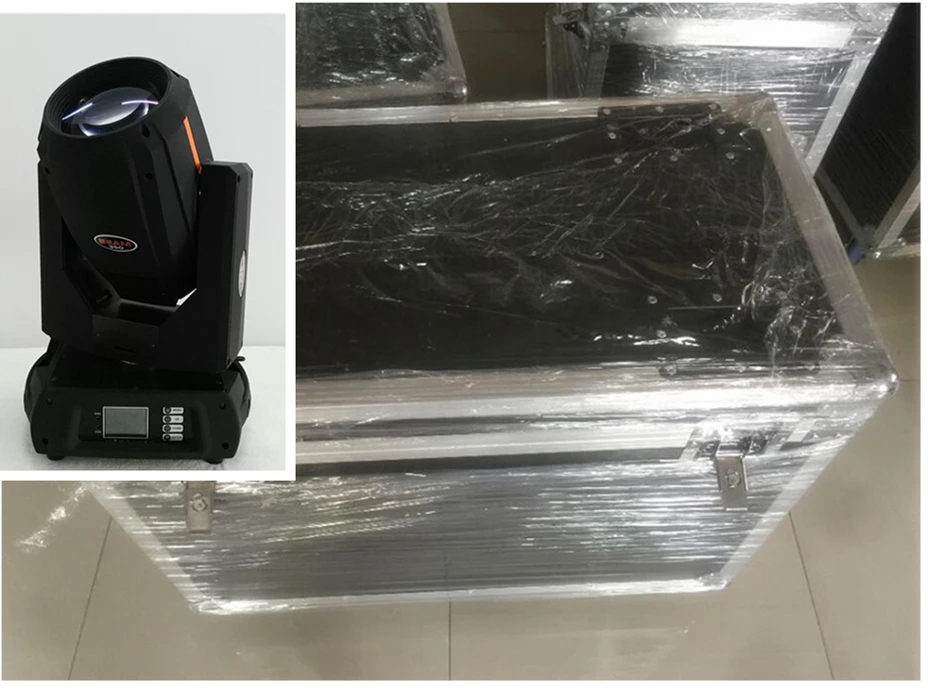 Чехол для полета 2 pz/Loto con un за luci sharpy 17r fascio capo commovente 350 Вт luce дискотеку dj mostra | Лампы