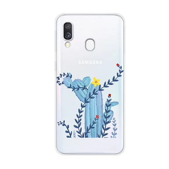 29 D для samsung A40 чехол A405 TPU Мягкий силиконовый чехол для телефона для samsung Galaxy A40 чехол A405F A 40 чехол прозрачный - Цвет: 29