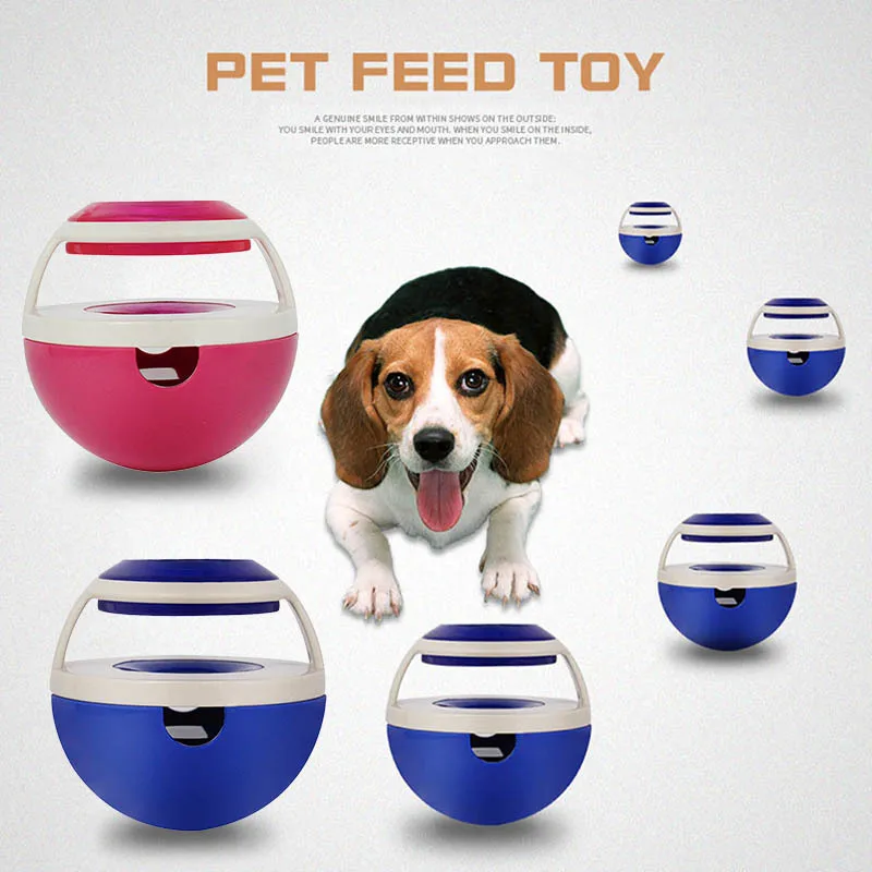 Cat Food Feeders Ball Pet Interactive Toy Tumbler Egg Smarter Dogs Playing Toys Treat Shaking for Increases  Дом и