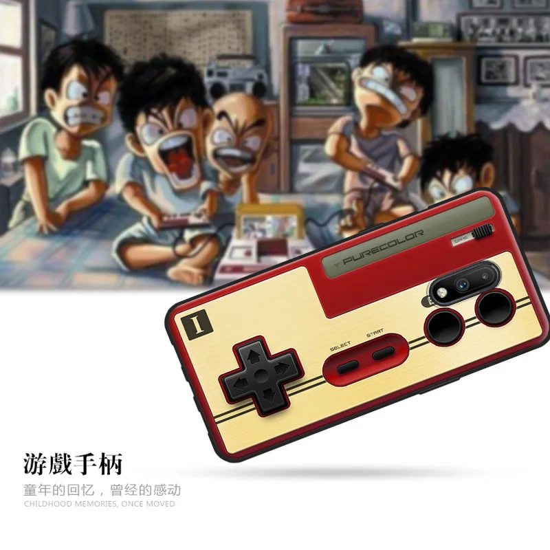 Чехол-накладка для Oneplus 7 6 41 дюйма в стиле ретро камеры телефона мягкий чехол из