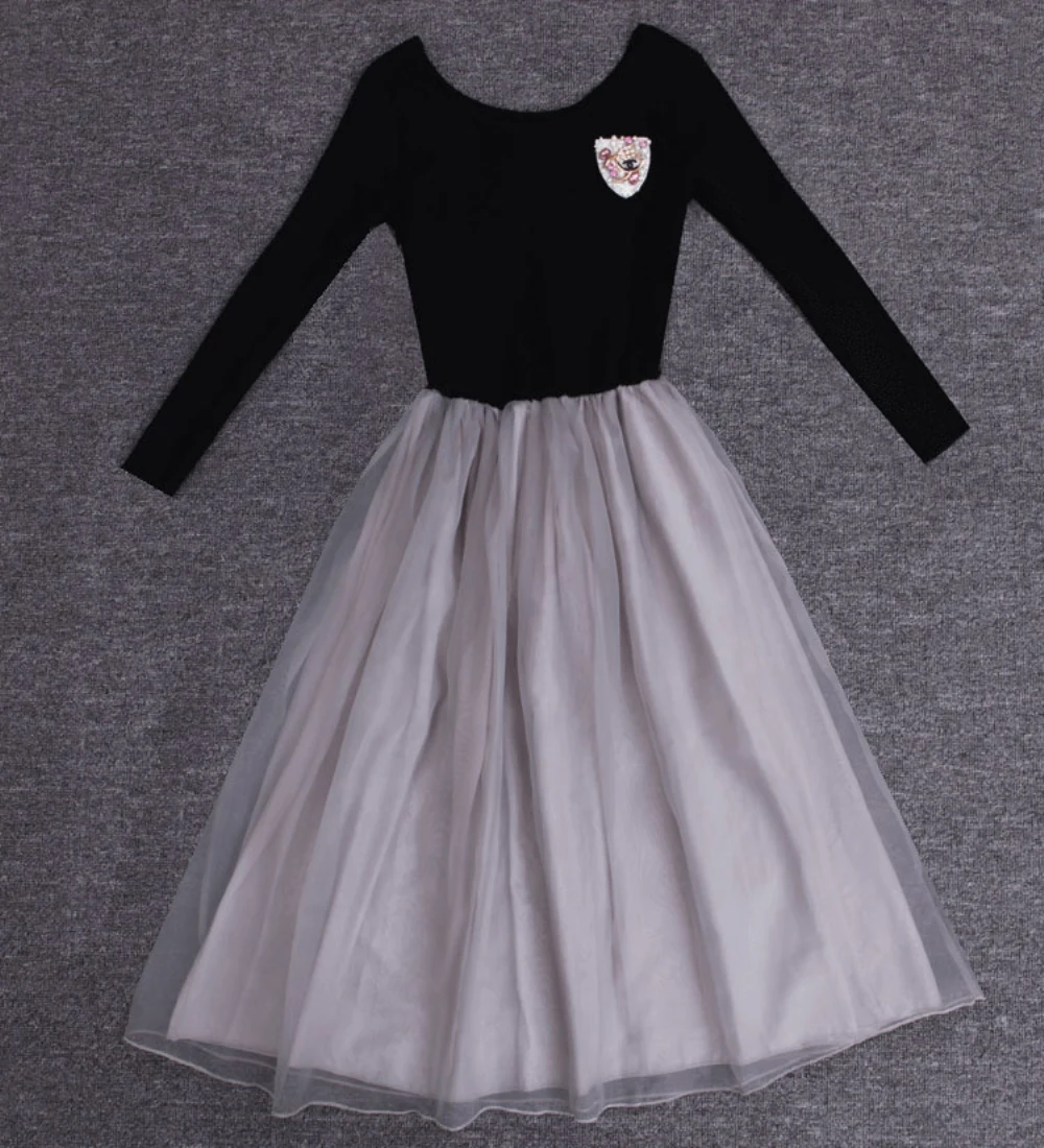 Женское элегантное платье из органической кожи свитер с рукавами на запястье