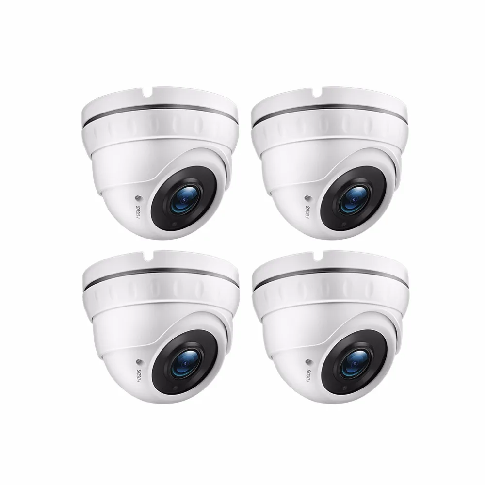 Tmezon AHD 1 0 Мега 720P 4*24 светодиода высокой четкости Водонепроницаемая камера день и
