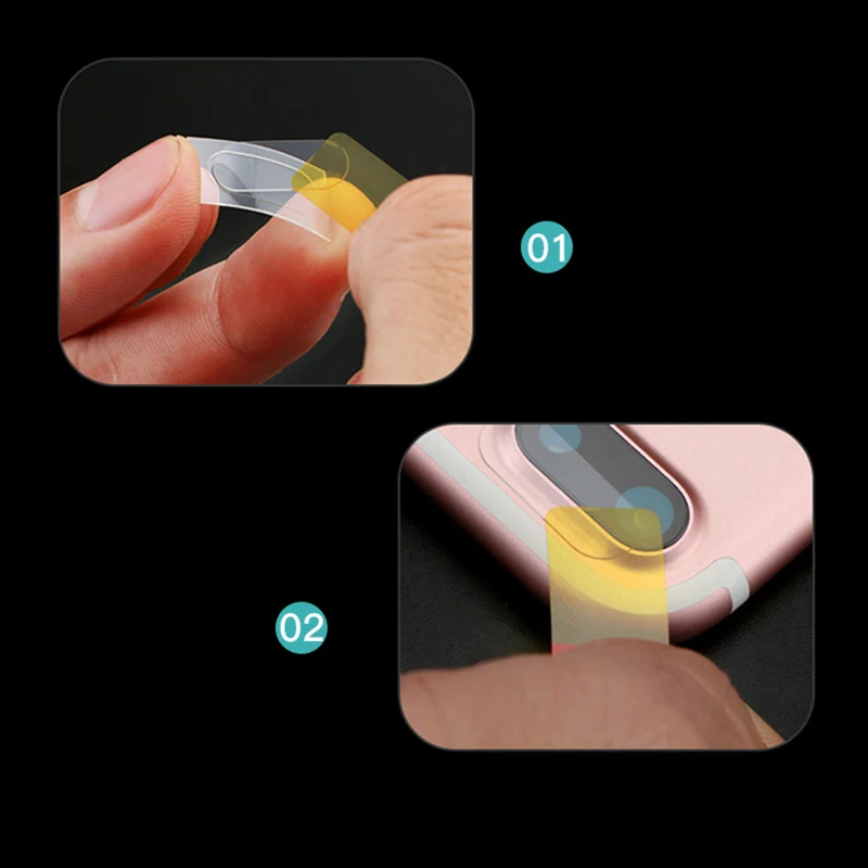 

2PCS For OPPO Reno/Reno 10x zoom Camera Lens Tempered Glass For OPPO Reno 10X ZOOM Back Soft Camera Lens Screen Protector Film