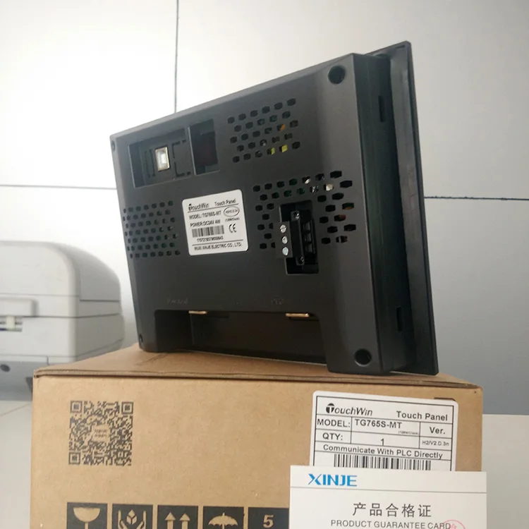 XINJE HMI 7 &quotЦветная TFT MTG765-UT 7-дюймовая сенсорная панель (совместима с большинством