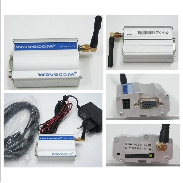Wavecom Fastrack M1306B Modem Q2406B M2M Data transfer gsm modem Open AT tcp/ip agreements |