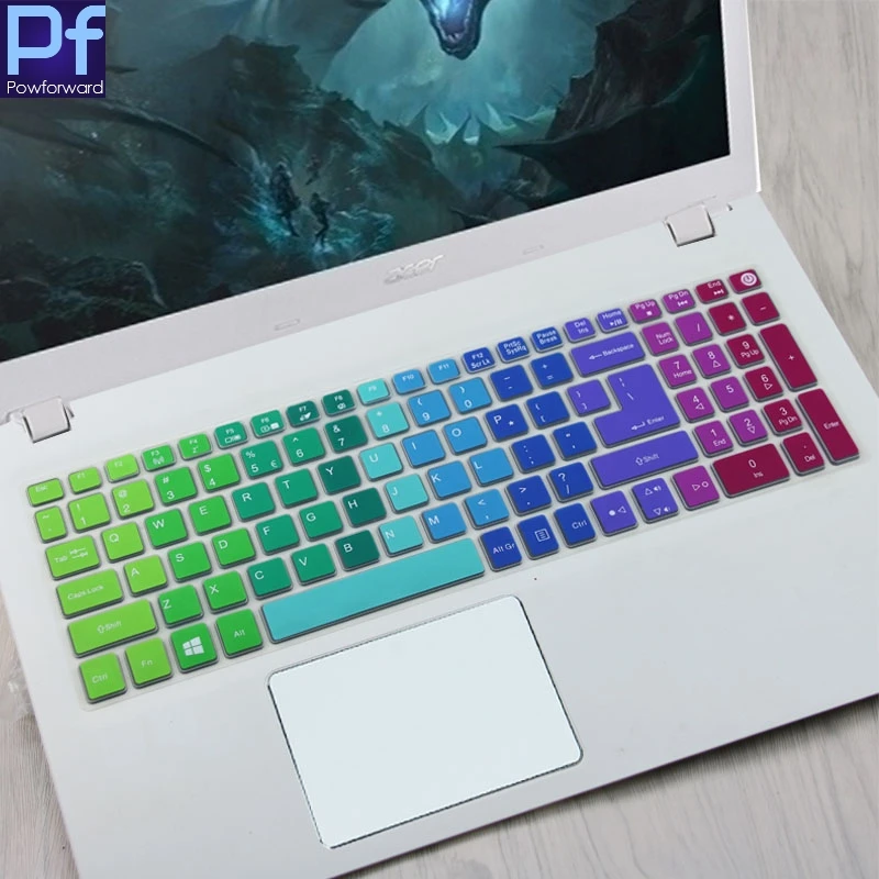 Силиконовая защитная крышка для клавиатуры Acer Aspire 15 6 дюйма 17 3 1 5 4 EX2511G ex2511 g |