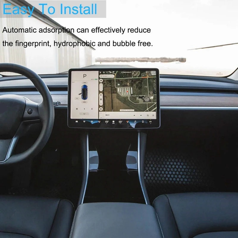 Центр управления контактный экран автомобильная навигация с закаленным стеклом