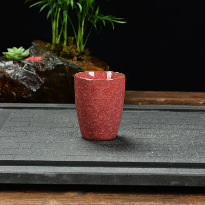 Drinkware чашка, Multi Цвета Льда Треск Глазурь большой Чай кофе кружка керамики corcelain Творческие Подарки индивидуальность кунг-фу - Цвет: 1