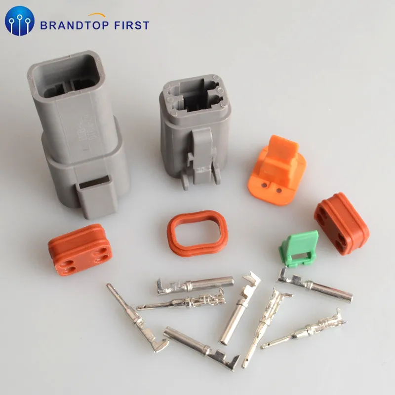 DT06/DT04 2/3/4/6 Pin Коробка передач двигателя Водонепроницаемый Электрический автоматический разъем автомобиля