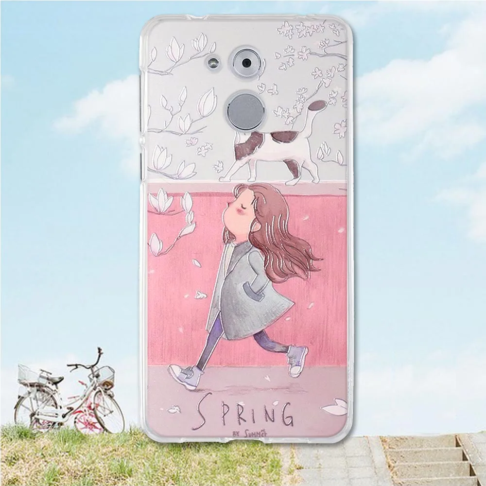 Ультратонкий Мягкий силиконовый чехол из ТПУ для Huawei Enjoy 6S/Honor 6C/защитный телефона