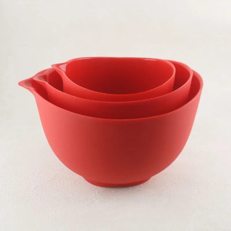 Силиконовая чаша для смешивания наконечник выпечки весы Устройство взбивания