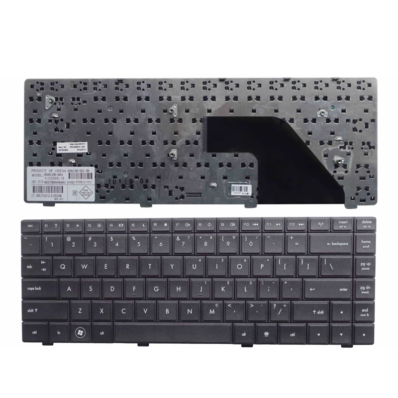 Клавиатура YALUZU для ноутбука HP Compaq 320, 321, 326, 420, CQ320, CQ326, CQ325, CQ321, CQ420, CQ421, CQ325, CQ326, английская раскладка, США, Черная