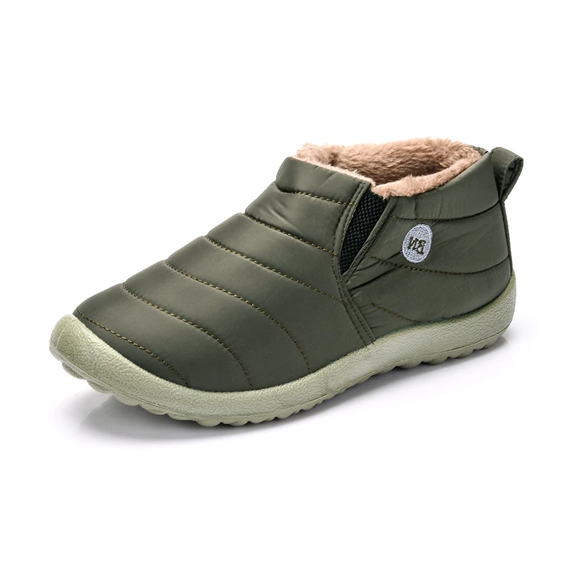 XEK Winter Plush Men Women Snow Boots Keep Warm Sneakers Male Comfortable Running Shoes Walking Outdoor Sport Trainers JH75 | Спорт и