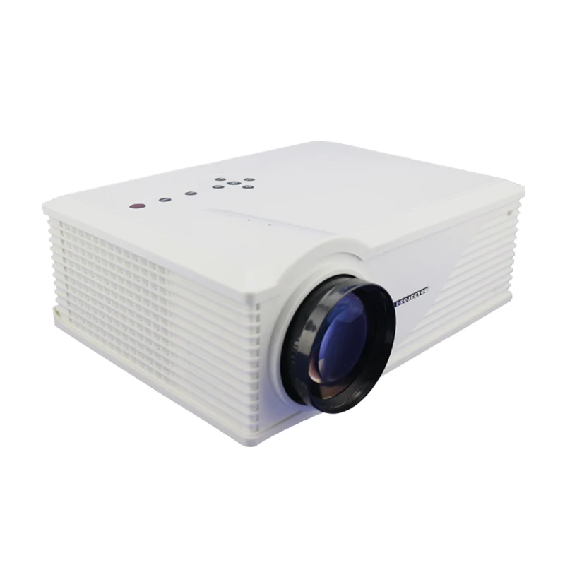 Белый 300 дюймов 5200Lux Full HD бизнес цифровой рекламы образования 3D жк-проектор