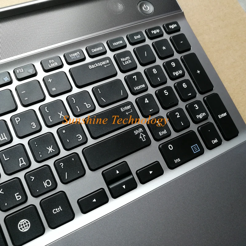 Русская новая клавиатура для ноутбука с тачпадом Упор для рук для samsung NP550P5C 550P5C ru раскладка