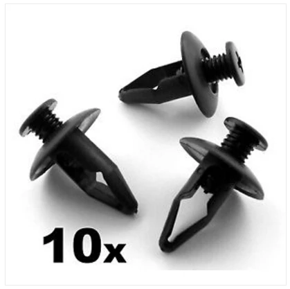 

10x For Mazda Fender Wheel Arch Lining Splashguard Scrivets Plastic Rivet Trim Clips