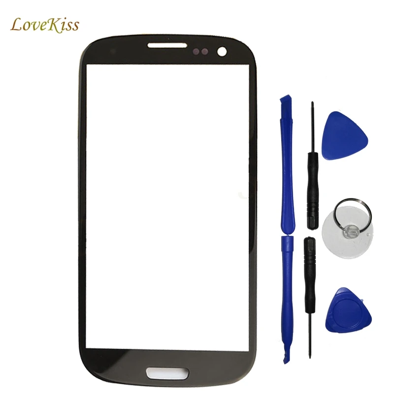 Передняя панель Lovekiss для Samsung Galaxy S3 S III сенсорное стекло сенсорного экрана I9300 с ЖК