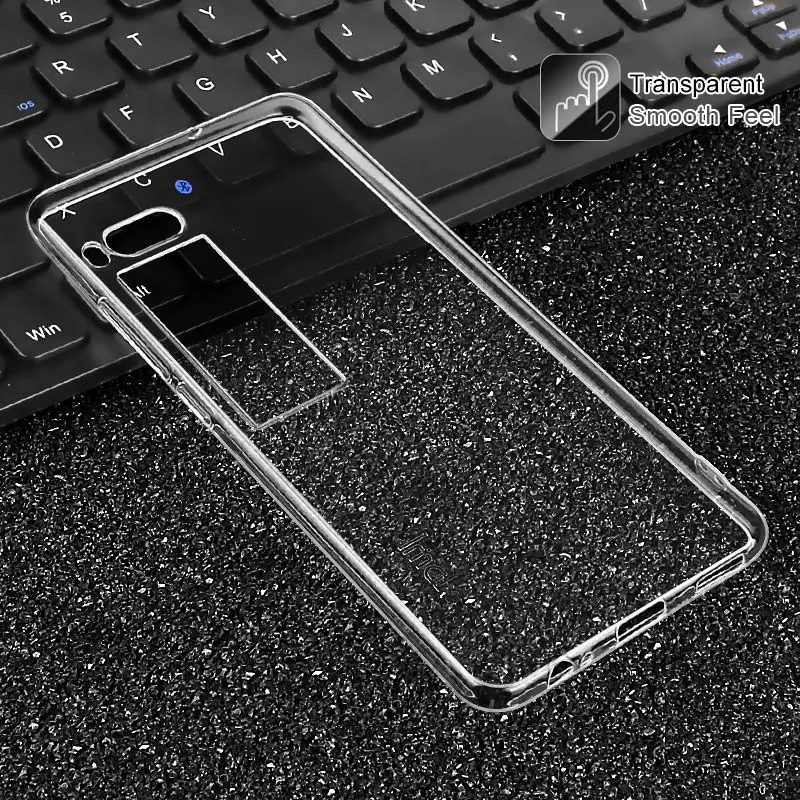 for Meizu Pro 7 Case Original IMAK Transparent Shockproof Soft Silicone matte TPU Back Cover For Pro7 Phone |